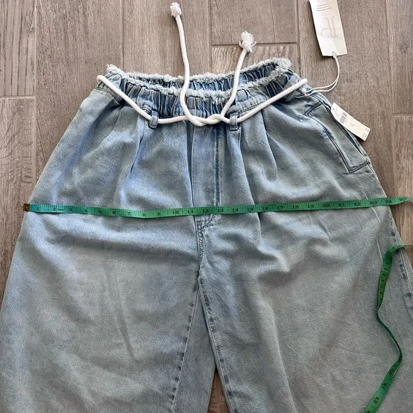 NWT Pilcro By Anthropologie Light Blue Denim Culottes Size XS - Picture 14 of 14